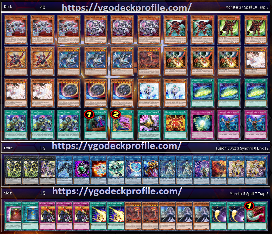 mathmech deck ycs 250