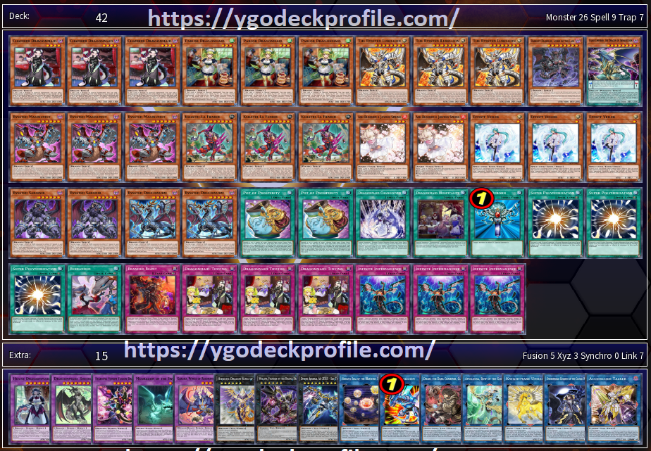 Dragonmaid Deck 2023 Yu Gi Oh Tcg Best Meta Profiles 