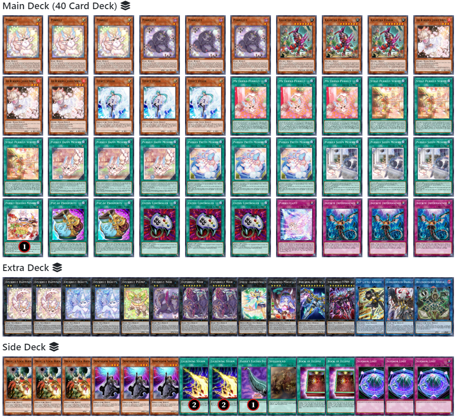 purrely deck november 2023