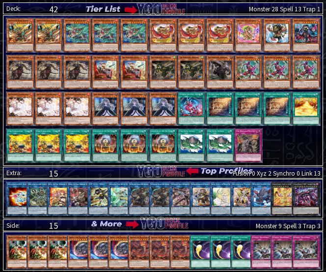 Tri-Brigade Diabellstar Fire King Deck