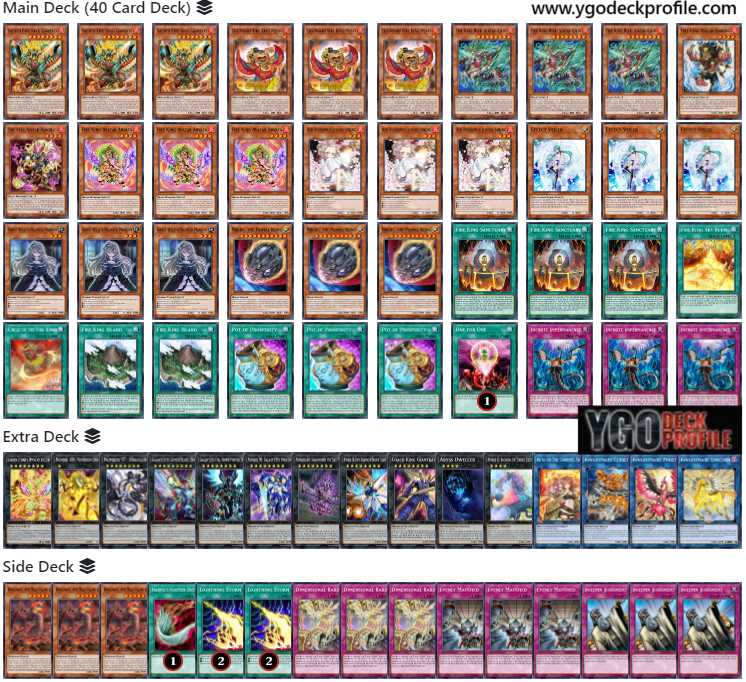 fire king deck