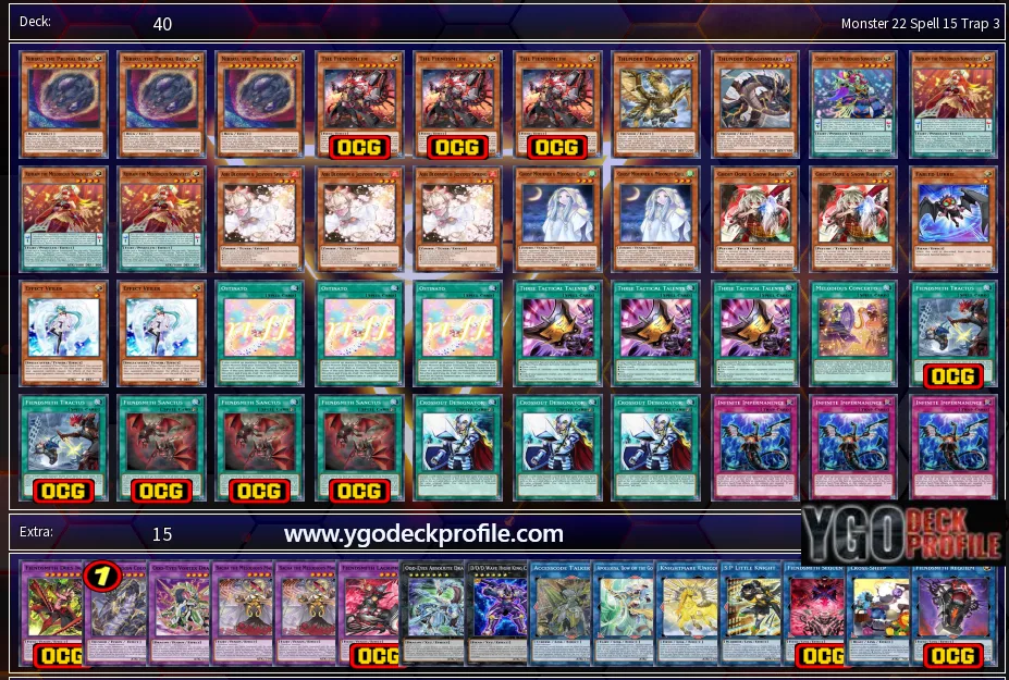 Fiendsmith Deck TCG Melodious