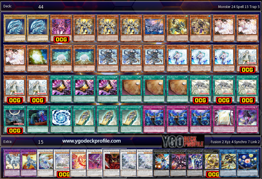 Blue Eyes Post Structure Deck TCG