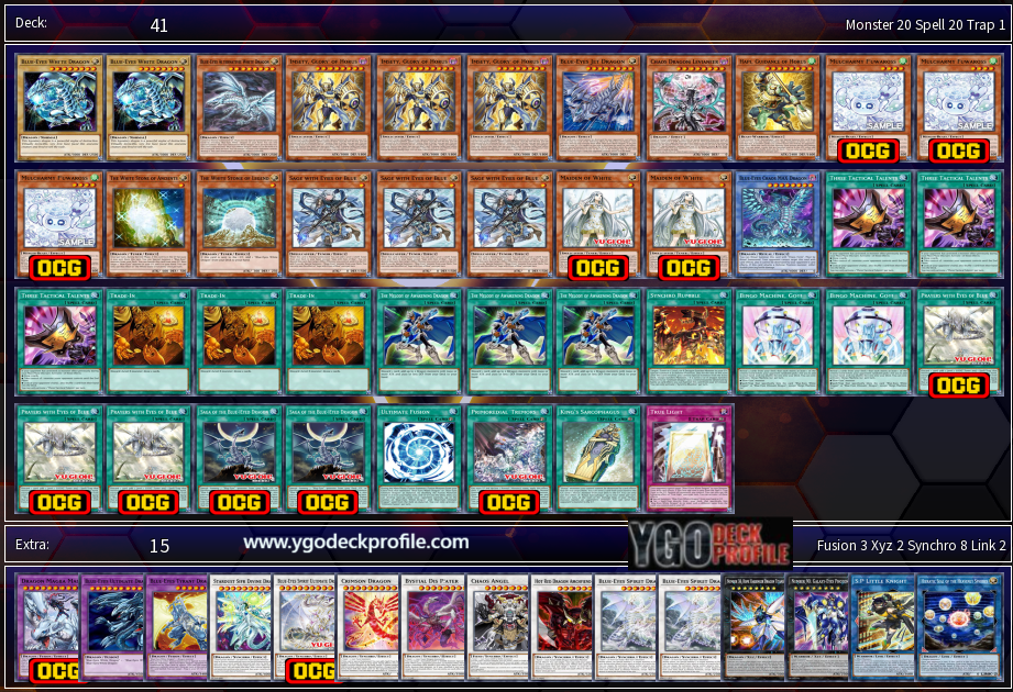 Blue Eyes Post Structure Deck TCG