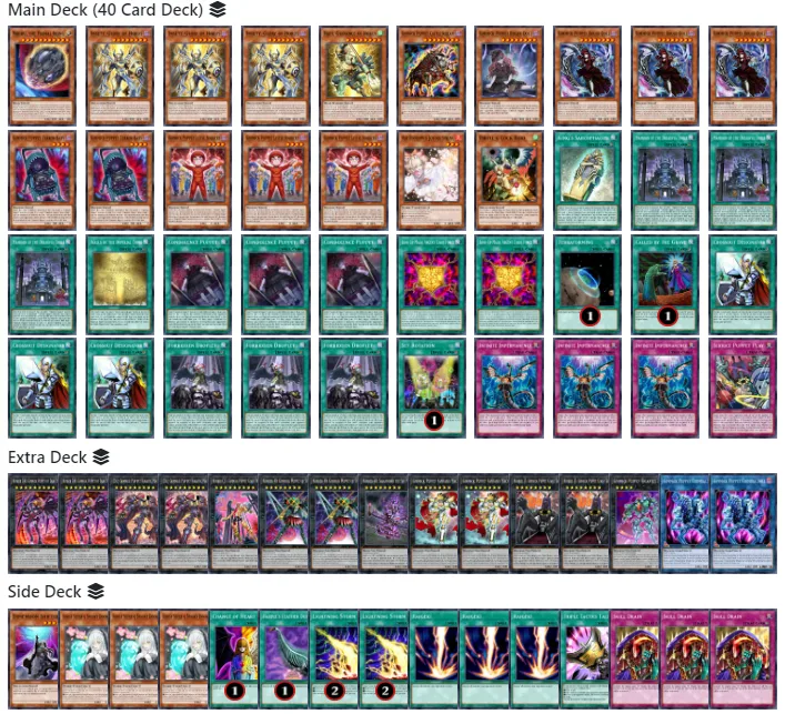 Gimmick Puppet Deck TCG 2024