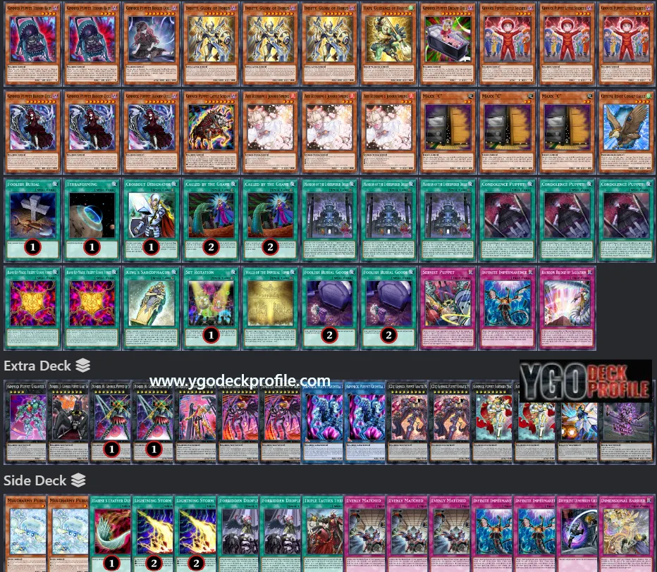 Gimmick Puppet OCG Deck 2024