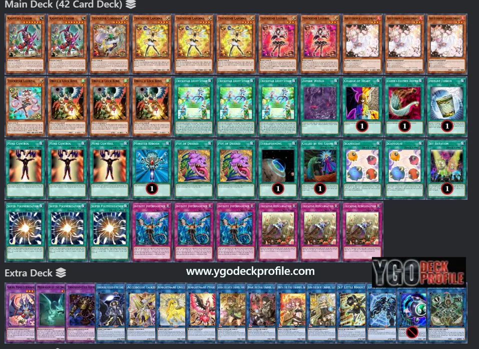 Trickstar Deck 2024 TCG