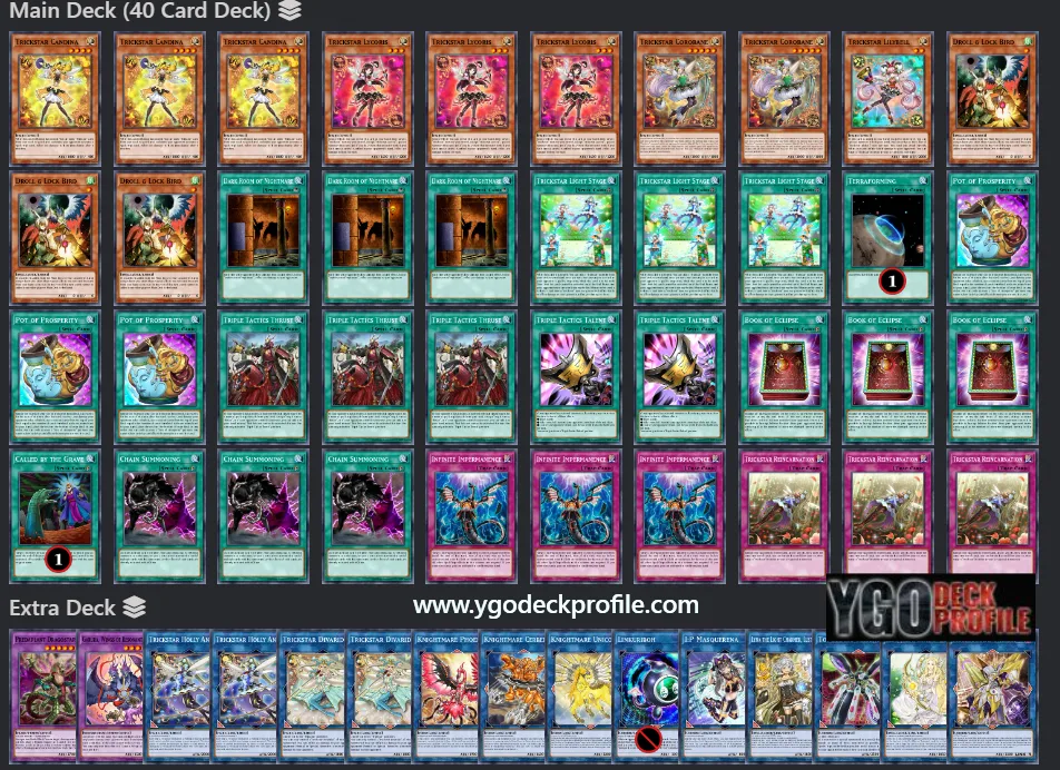 Trickstar Deck 2024 TCG