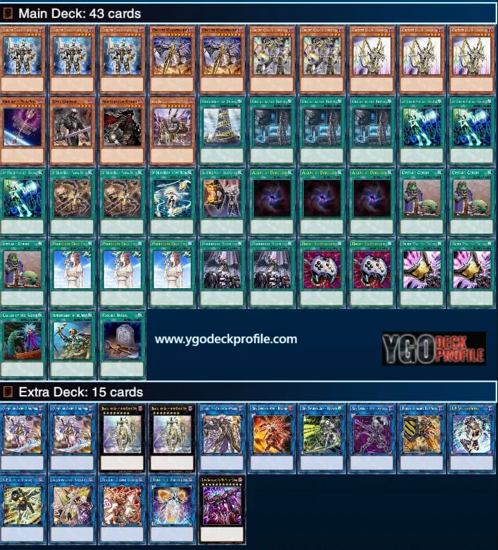 Orcust Sky Striker Deck TCG 2024 Post Banlist