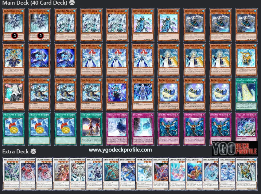 yugioh ice barrier deck 2024