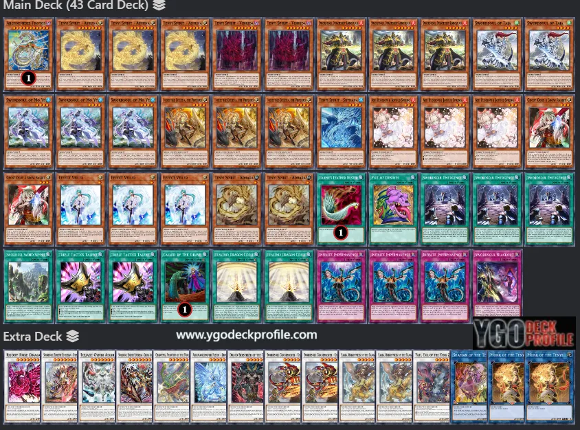 best swordsoul deck 2024