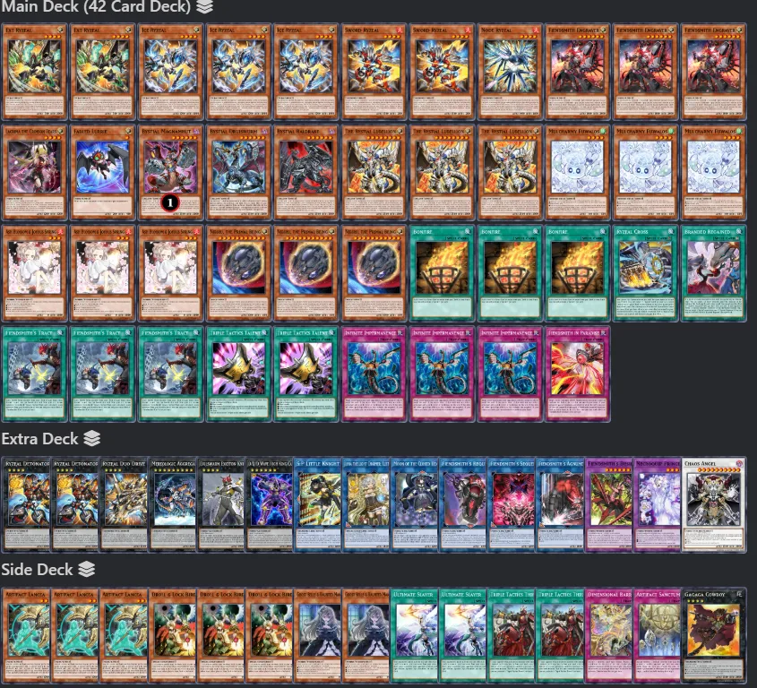 ryzeal fiendsmith deck 2025