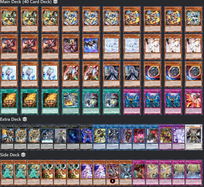 ryzeal deck with fiendsmith