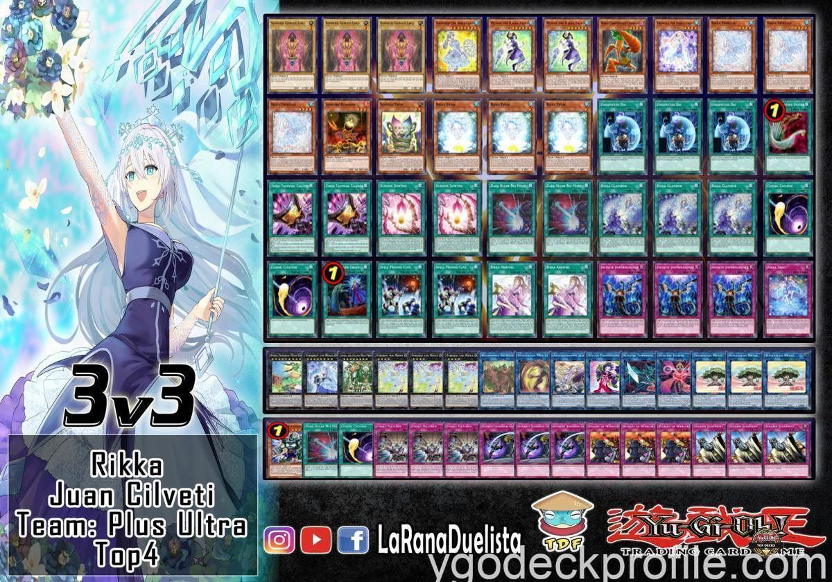 Rikka Sunavalon Deck 2023 Meta Profiles 1st Places & Tops